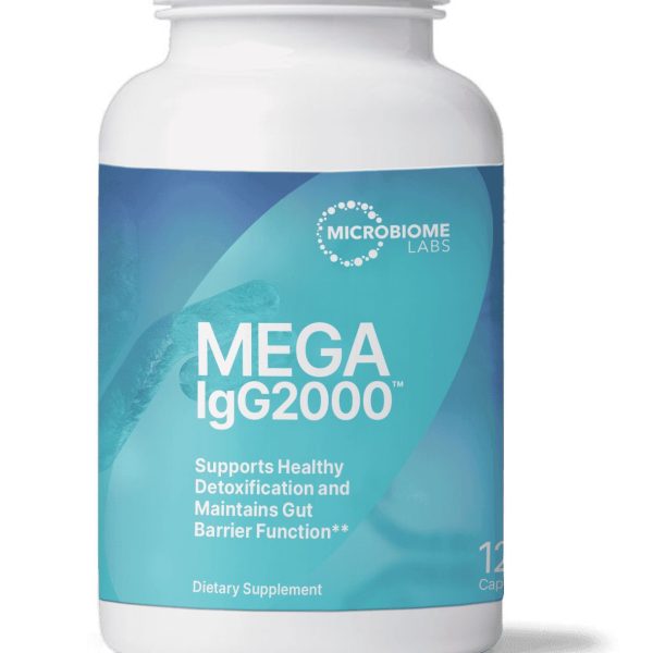 مكمل دعم الهضم Mega IgG 2000 Microbiome Labs