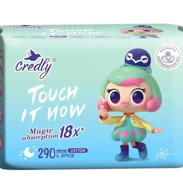 فوط شهرية نهارية ٨ حبات Credly