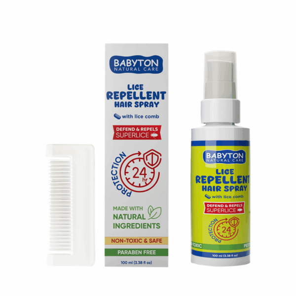 بخاخ حماية و علاج للقمل Babyton (100ml)