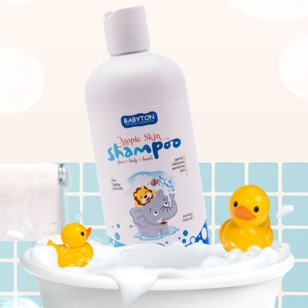 شامبو و غسول الأطفال للبشرة الحساسة Babyton (400ml)