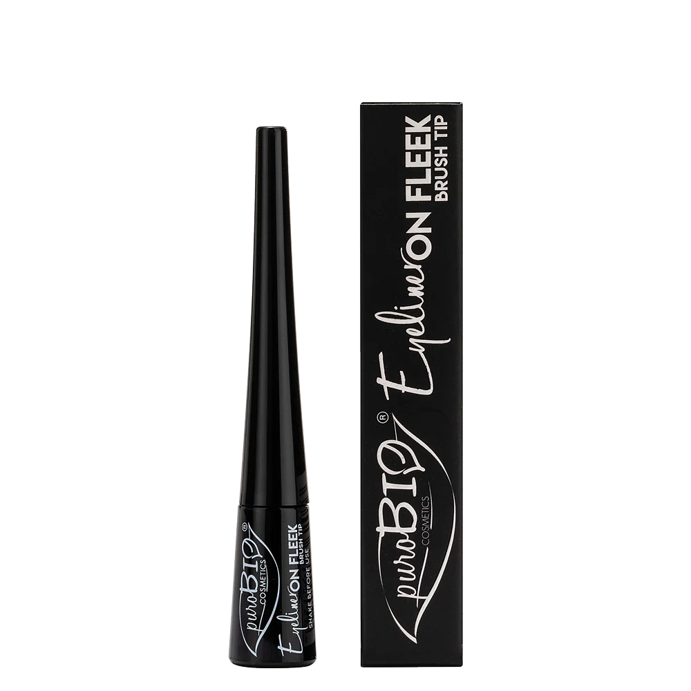 أيلاينر بفرشاة محددة Eyeliner on fleek brush tip PuroBio (3ml)